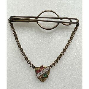 Vintage Souvenir Tie Clip Lapel Pin From Sainte-Anne-de-Beaupré Quebec Canada